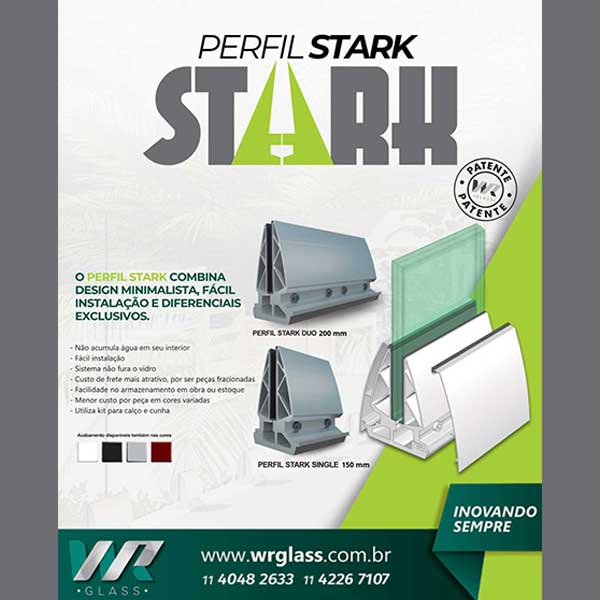 Conheça o PERFIL STARK para Guarda-Corpo WR Glass
