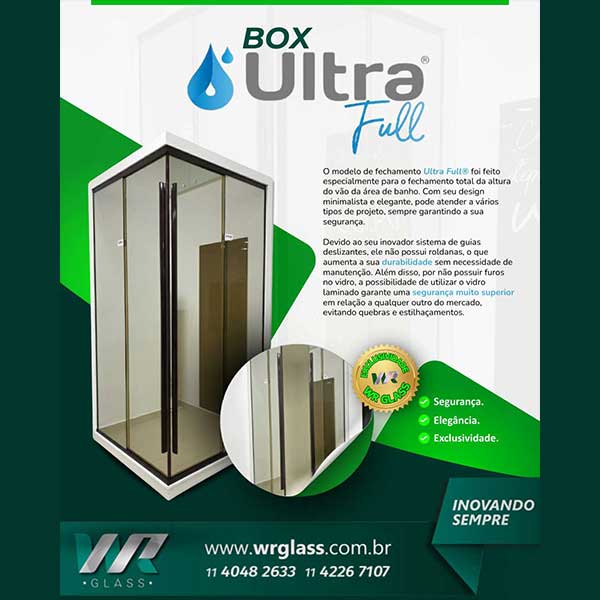 Box Ultra Full – Sofisticação, Segurança e Exclusividade WR Glass