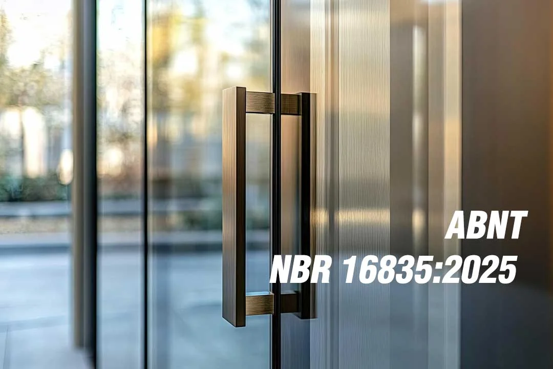 Ferragens para Vidro Temperado têm norma: tudo sobre a ABNT NBR 16835:2025