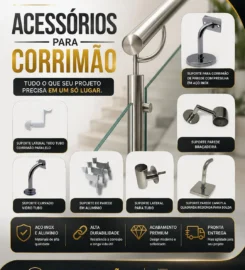 OCorrimão | Corrimãos, Guarda-Corpos e Acessórios